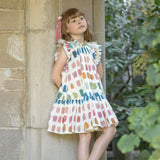 Girls Harper Dress || Paint Swatches