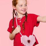 Heartfelt Sparkle Pearl Handbag