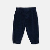 Organic Corduroy Baby Pants || Navy