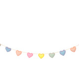 Felt Heart Garland