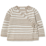 Ryder Striped Knit Kimono Top || Cream Toasted