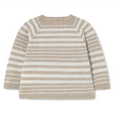 Ryder Striped Knit Kimono Top || Cream Toasted