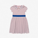Allegra Dress || Paprika Stripe