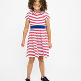 Allegra Dress || Paprika Stripe