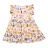 Girls Jennifer Dress || Birthday Star