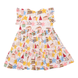 Girls Jennifer Dress || Birthday Star
