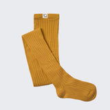 Girls Warm Ribbed Cotton Tights