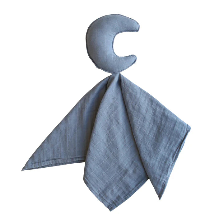 Organic Moon Lovey Blanket