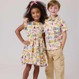 Girls Jennifer Dress || Birthday Star