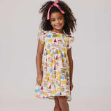 Girls Jennifer Dress || Birthday Star