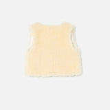 Faux Shearling Baby Vest