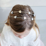 Double Alice Headband || Teeny Heart