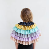 Rainbow Ruffle Cape