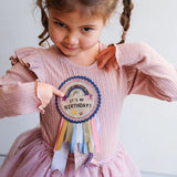 It's My Birthday Rosette || Space Unicorn