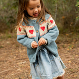 Patchwork Overalls Dress || Denim