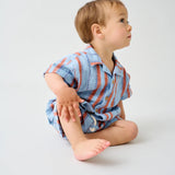 Striped Denim Baby Shirt