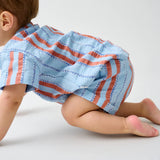 Striped Denim Baby Shirt
