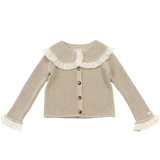 Zoila Cardigan || Oyster Grey