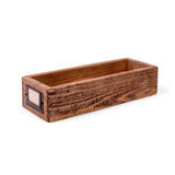Notecard Holder || Recycled Pinewood