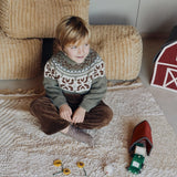 Washable Play Rug || Farm Fields