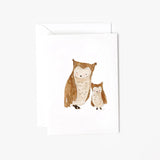 Mini Notecard || Baby Owl