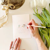 Paintable Notecards || Easter