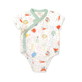 Veggie Baby Short Sleeve Kimono Bodysuit