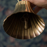 Scalloped Brass Bell