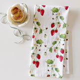 Tea Towel || Strawberry