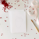Paintable Notecards || Sweet Treats Valentines