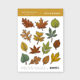 Eco Sticker Sheet || Leaves