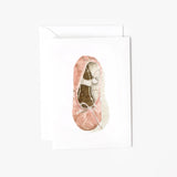 Mini Notecard || Ballet Shoe