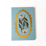 Hardbound Embroidered Journal || Daisy Frame
