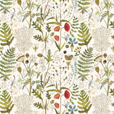 Wrapping Paper Sheet || Greens & Flowers