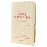 Wildflower Mix Handmade Paper Letterpress Card || Mother's Day