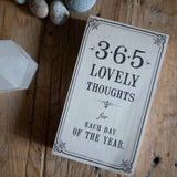 365 Lovely Thoughts for Each Day of the Year