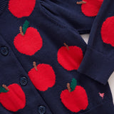 Girls Constance Sweater || Apples