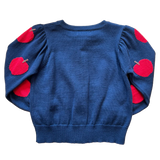 Girls Constance Sweater || Apples