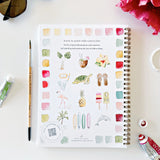 Watercolor Workbook || Tropical