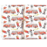 Gift Wrap Roll || Fire Truck