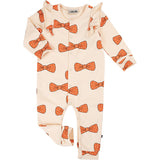 Long Sleeve Baby Romper || Bows