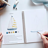Watercolor Workbook || Seaside