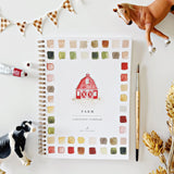 Watercolor Workbook || Farm