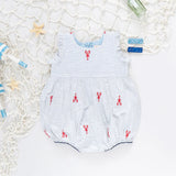 Baby Girls Kelsey Bubble || Lobster Check