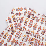 Baby Girls Organic Steph Dress || Fall Field Floral