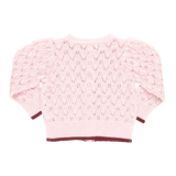 Baby Girls Constance Sweater || Light Pink