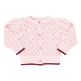 Baby Girls Constance Sweater || Light Pink