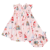 Baby Girls Stevie Dress Set || Holiday Spirit