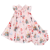 Baby Girls Stevie Dress Set || Holiday Spirit