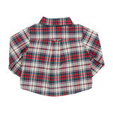 Baby Boys Jack Shirt || Holly Tartan